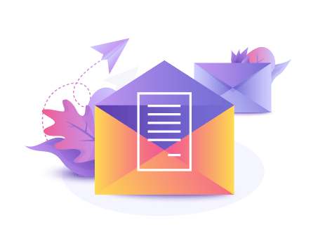 une enveloppe qui symbolise le la newsletter